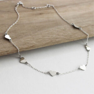 Colar Sei Cuori - joia em prata 960