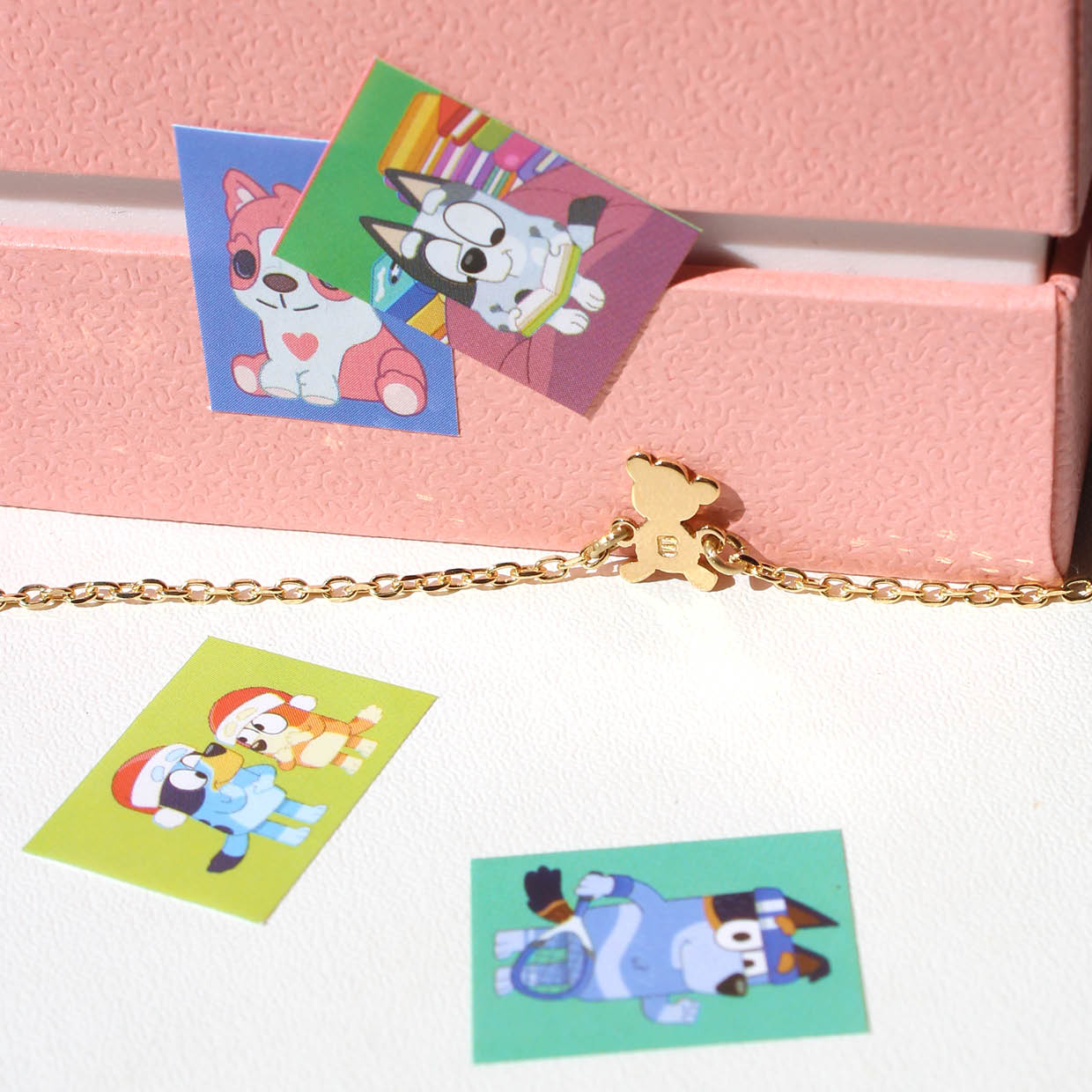 Pulseira Teddy - para bebê - em ouro amarelo 18k