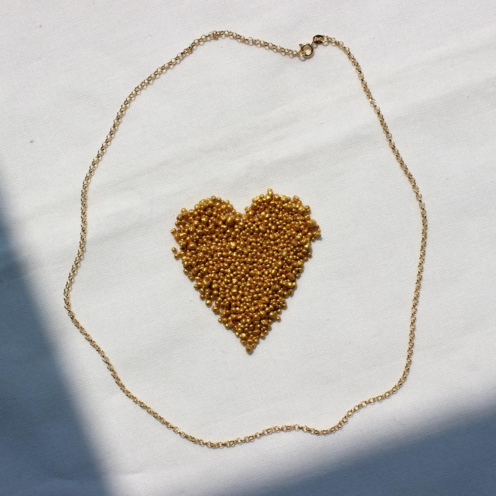 Corrente portuguesa 01 em ouro amarelo 18k